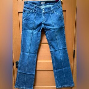 Classic Straight-Leg Jeans in Medium Blue
